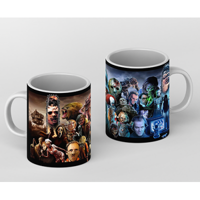 Керамична чаша  HORROR MOVIES